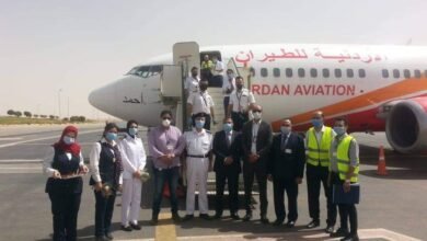 صورة توضيحية - مطار أسيوط الدولي يستقبل أولى رحلات الاردنيه للطيران