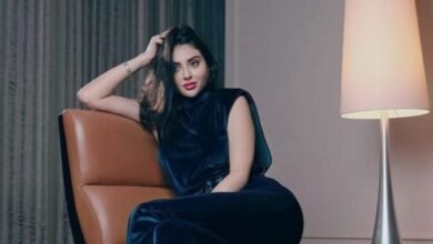 صورة توضيحية - الفنانة مريم حسين تتألق بالزي المخملي