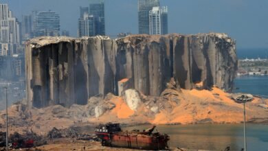 صورة توضيحية - الشيخ بدر الخرافي يقف بجانب الشعب اللبناني كعادته