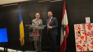 صورة توضيحية - السفارة الأوكرانية في لبنان تكرم القنصل العام تامر التونسي