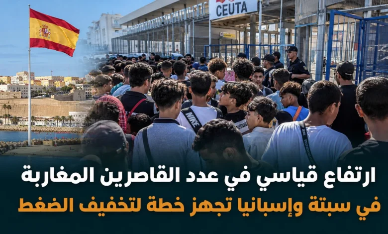 خطة إسبانية طارئة لمعالجة أزمة القاصرين المغاربة في سبتة
